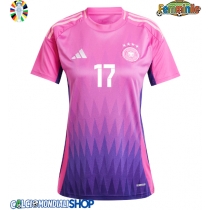 Maglie da calcio Germania Florian Wirtz #17 Seconda Maglia Femminile Europei 2024 Manica Corta
